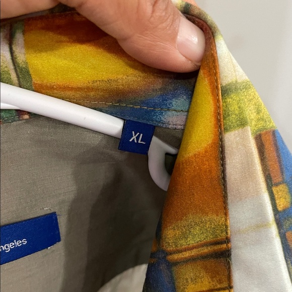 Georg Roth Los Angeles Multicolor Button-Up Shirt. Size XL - Picture 7 of 11